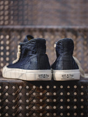 海軍 トレーニング シューズ レトロ デニム