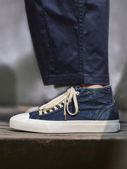 海軍 トレーニング シューズ レトロ デニム