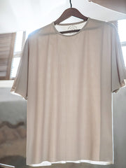 アイスシルクニット インサート 半袖Tシャツ