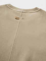 シンプルレイヤー カーキ 半袖Tシャツ