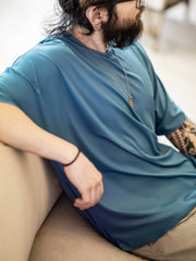 アイスシルクニット インサート 半袖Tシャツ