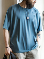 アイスシルクニット インサート 半袖Tシャツ