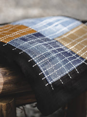 不規則な四角 パッチワーク Tシャツ