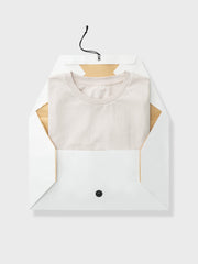 ホワイトコットン 丸襟Tシャツ