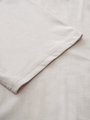 ホワイトコットン 丸襟Tシャツ