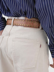 12oz ホワイト 赤耳 デニムパンツ