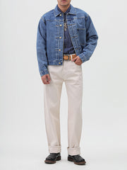 12oz ホワイト 赤耳 デニムパンツ