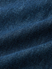 14ozスラブデ ミドルライズストレートデニム