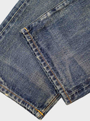 18oz レトロウォッシュデニムショートジャケット