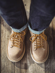 1930s スエード ショート ワークブーツ