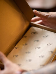 1940 ミリタリー ダブルピントップ 牛革ベルト