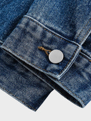 2色 立体ポケット デニムジャケット