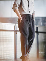 21ウェル 2色 グルカコーデュロイ スラックス