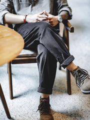 21ウェル 2色 グルカコーデュロイ スラックス