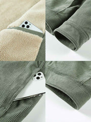 3色展開 コーデュロイ 裏起毛 ジャケット