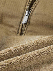 3色展開 裏起毛コットン アビエーター ジャケット