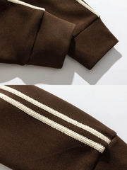 3色 スタンドカラー フルジップ パーカー