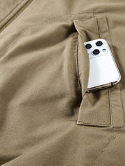 3色 裏ボア 厚手コットン ジャケット