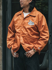 3色 防水 ナイロン バイカー ジャケット