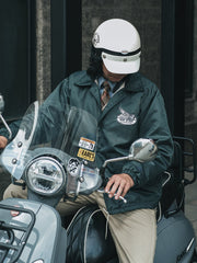 3色 防水 ナイロン バイカー ジャケット