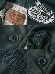 3色 防水 ナイロン バイカー ジャケット