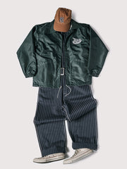 3色 防水 ナイロン バイカー ジャケット