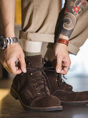 3足セット ブロックニット 中丈ソックス