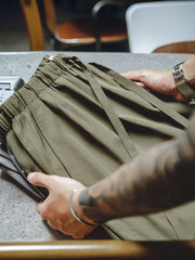 3色展開 紐付きイージーパンツ