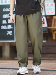 3色展開 紐付きイージーパンツ