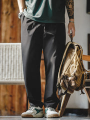 3色展開 紐付きイージーパンツ