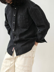 4色 ウォッシュド ヘビーウェイトシャツ