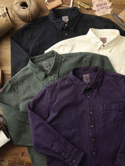 4色 ウォッシュド ヘビーウェイトシャツ