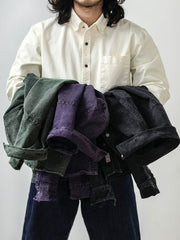 4色 ウォッシュド ヘビーウェイトシャツ