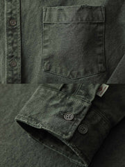 4色 ウォッシュド ヘビーウェイトシャツ