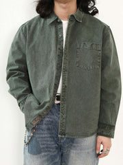 4色 ウォッシュド ヘビーウェイトシャツ