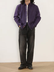 4色 ウォッシュド ヘビーウェイトシャツ