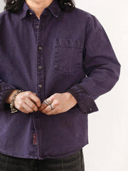 4色 ウォッシュド ヘビーウェイトシャツ