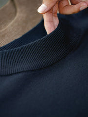 4色展開 ハーフタートルネック ニットセーター