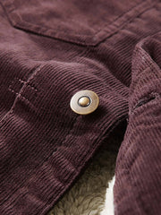 4色 裏ボア コーデュロイジャケット