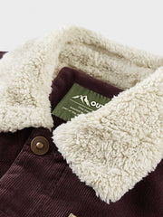 4色 裏ボア コーデュロイジャケット