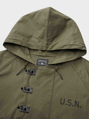 40’s U.S.NAVY デッキパーカー メタルボタン