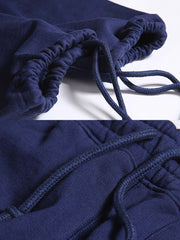 6色 裏起毛 裾ドローストリングスウェットパンツ