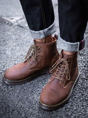 6ホール 2色 ワークブーツ