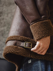 B3ボンバー レザージャケット