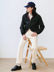 G9スタンドカラー ハリントン ジャケット