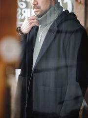 IVY LOOK ネイビー ウールコート