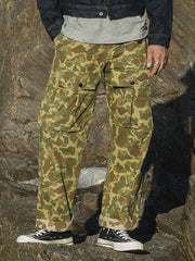 M-43迷彩マルチポケット カーゴパンツ