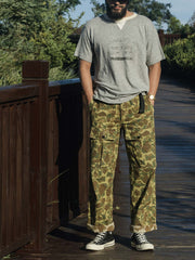 M-43迷彩マルチポケット カーゴパンツ