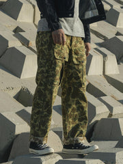 M-43迷彩マルチポケット カーゴパンツ