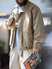 M65 ポケット多い カーキジャケット